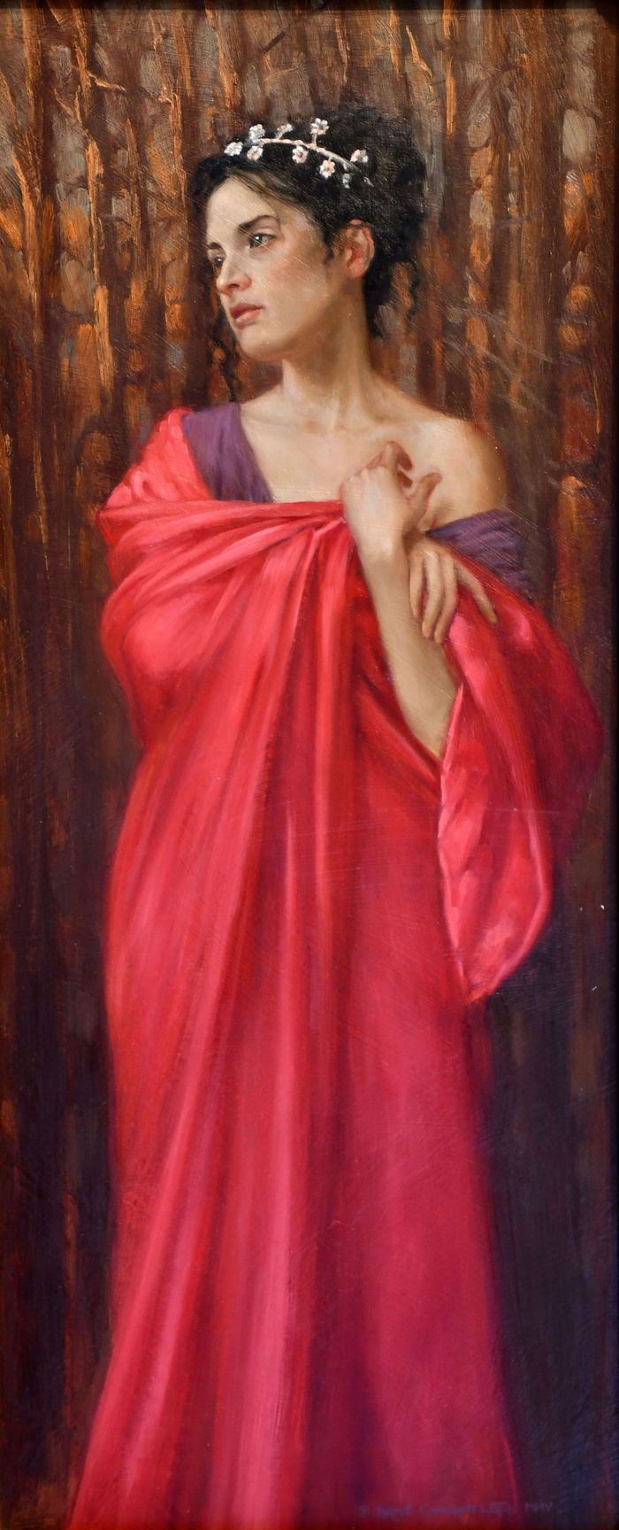 Study for Danaus by Bryce Cameron Liston — oil on board