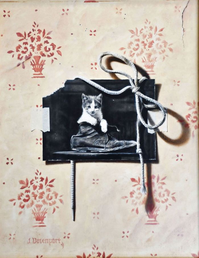 Cobbler's Companion by Jay Davenport — oil on board