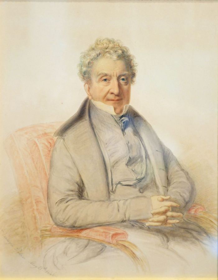 Portrait of a gentleman by William Vandyke Patton — watercolor
